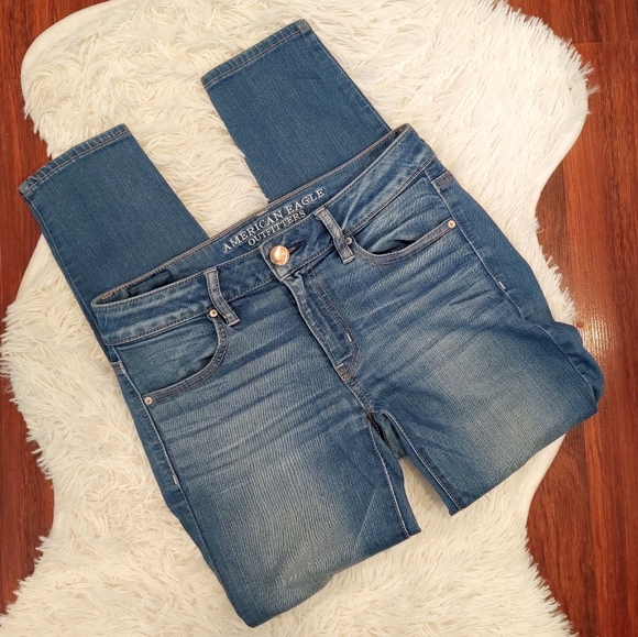 American Eagle Outfitters Denim - American Eagle Jegging Ankle Medium Wash
